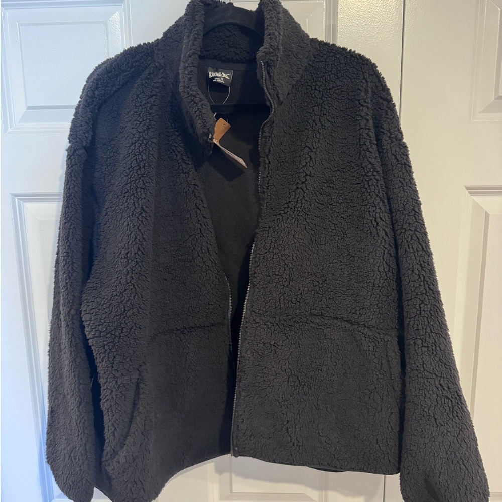 Eddie Bauer Women's Chill Out Black Fleece Jacket